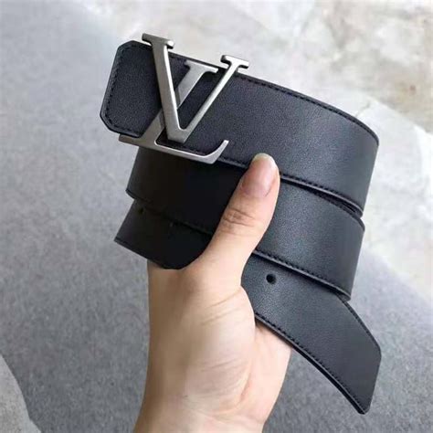 black lv belt men.